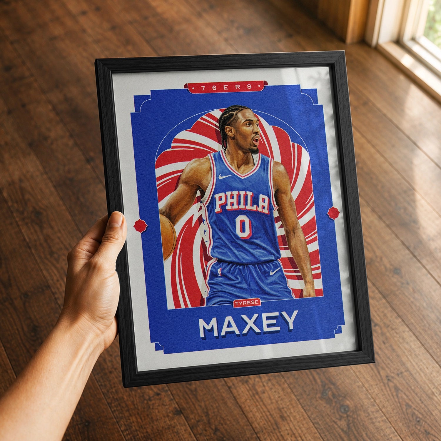 Tyrese Maxey Poster