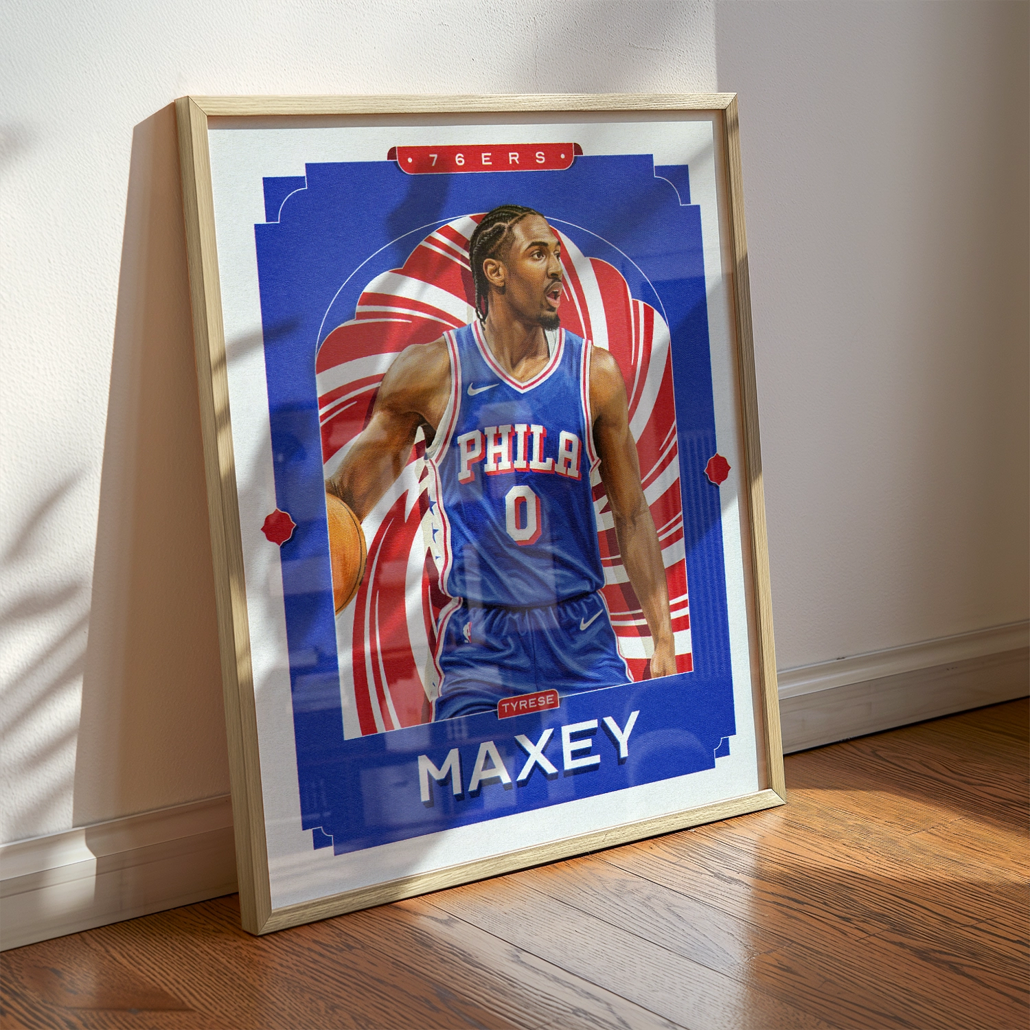 Tyrese Maxey Poster